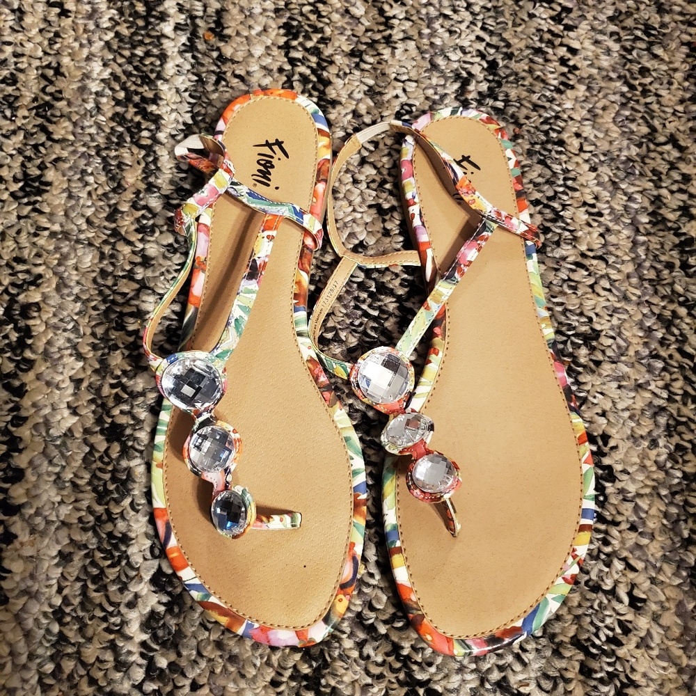 Colorful women sandals